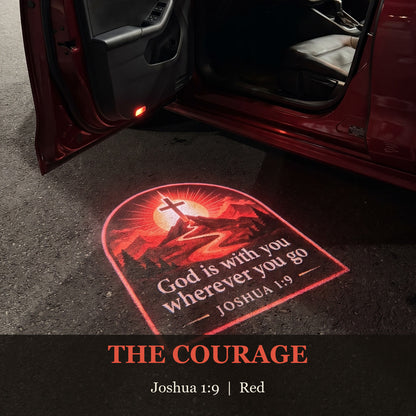 Coming & Going Car Door Projector – Bible Verse Puddle Light